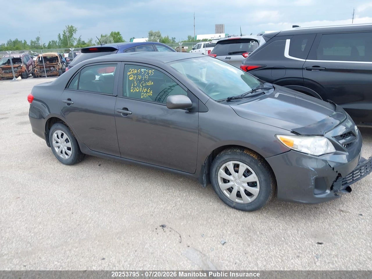 2T1BU4EE2DC077019 · 2013 TOYOTA COROLLA CE