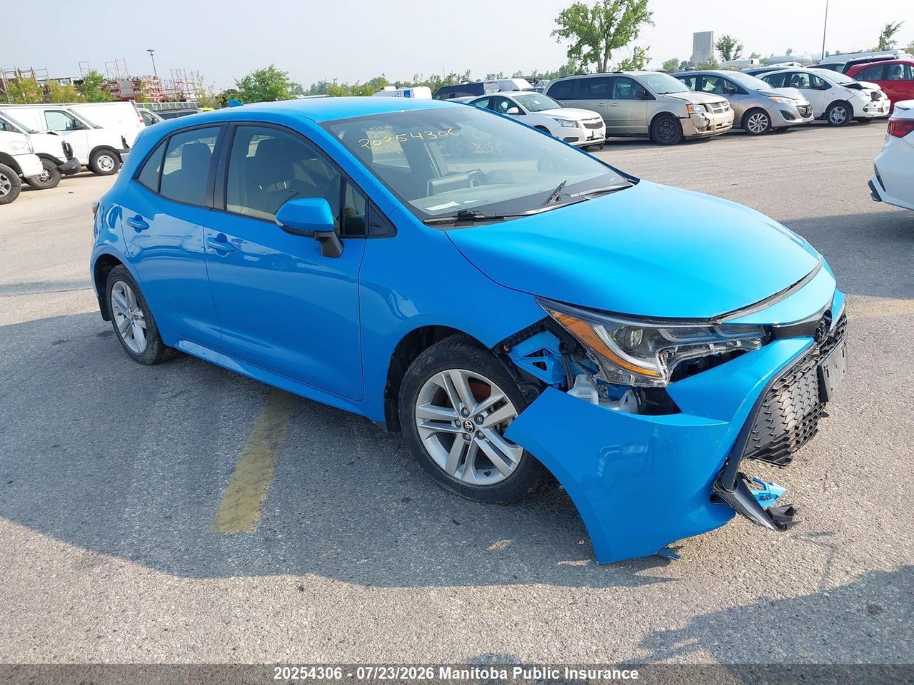JTNK4RBE5L3099164 · 2020 TOYOTA COROLLA SE
