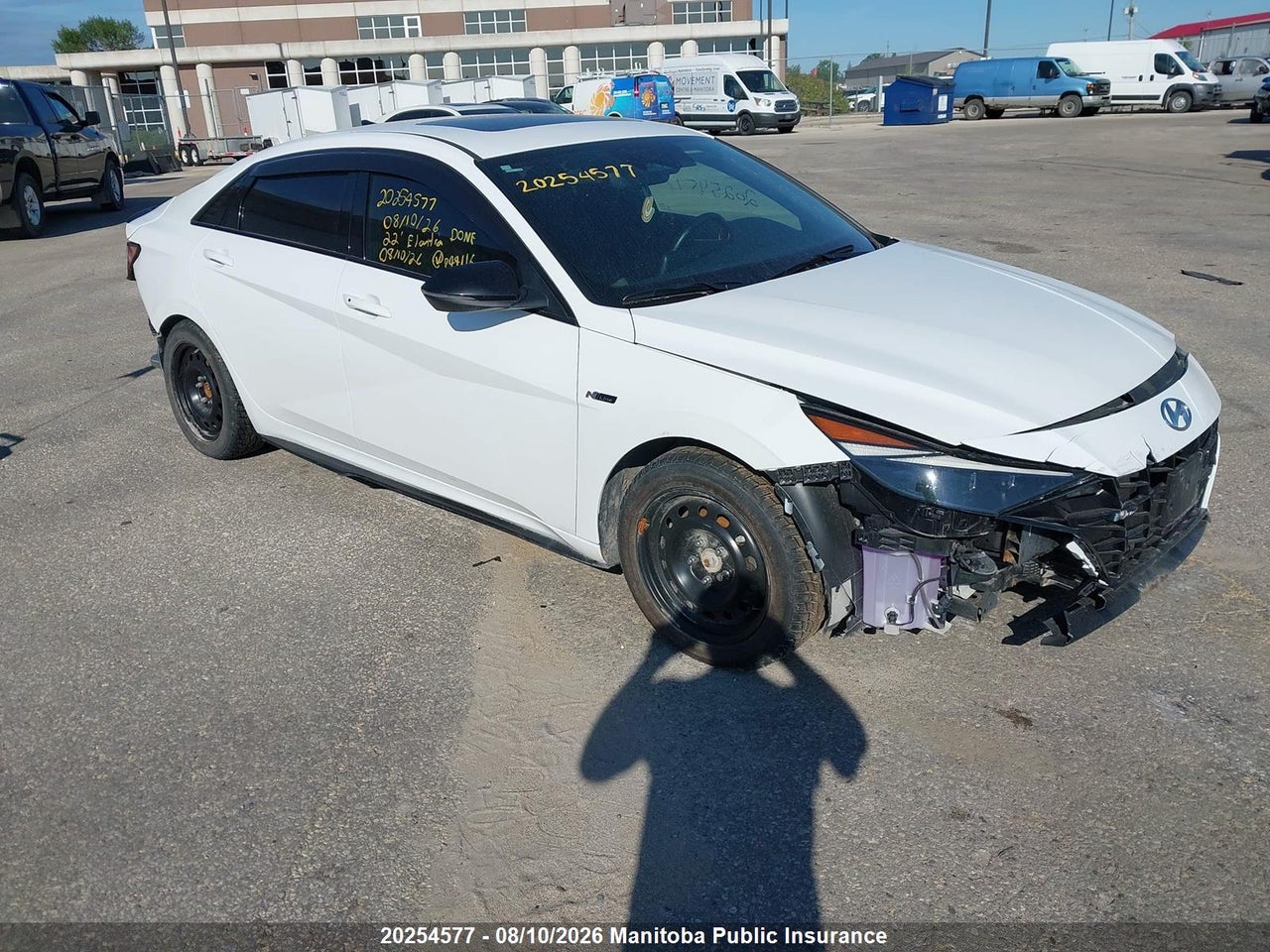 KMHLR4AF4NU344116 · 2022 HYUNDAI ELANTRA N-LINE