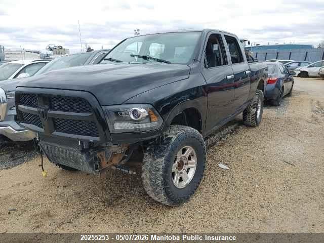 3C6UR5FL9DG581562 · 2013 DODGE RAM 2500 LARAMIE CREW CAB  · 6/11