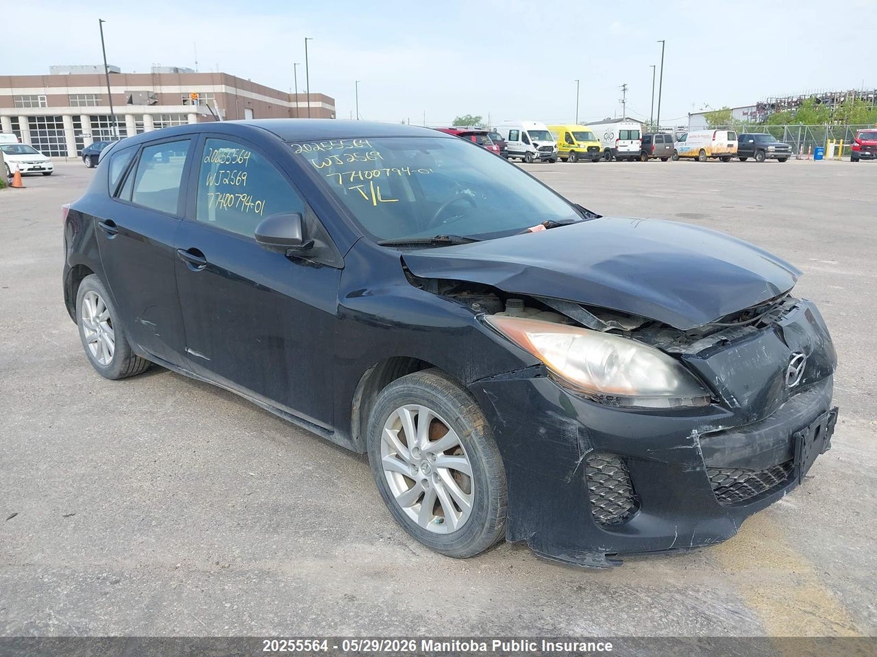 JM1BL1KF8C1576179 · 2012 MAZDA MAZDA3 SPORT GX