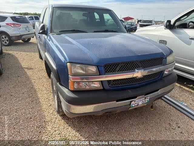 2004 CHEVROLET SILVERADO 1500 LS EXT CAB