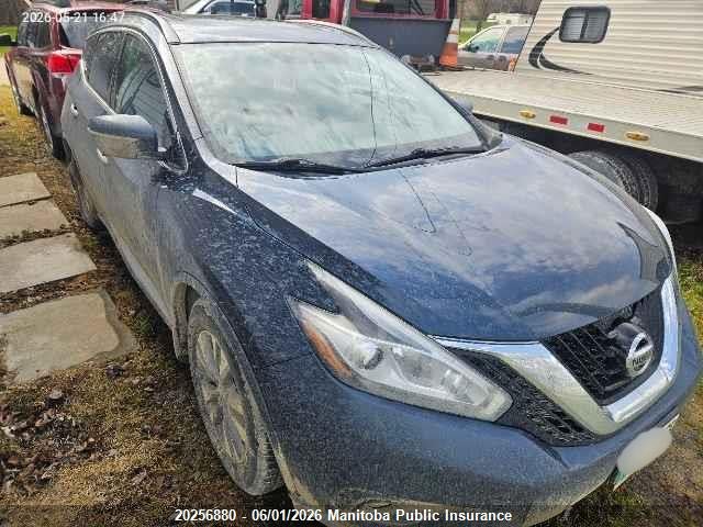 5N1AZ2MH3FN277156 · 2015 NISSAN MURANO SV