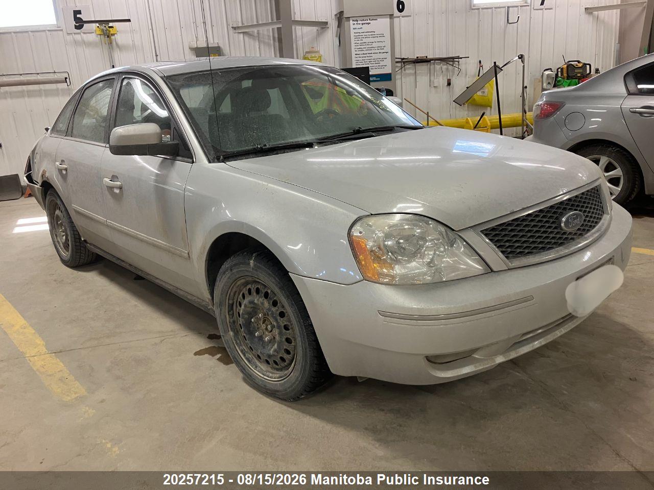 1FAFP27145G193886 · 2005 FORD FIVE HUNDRED SEL