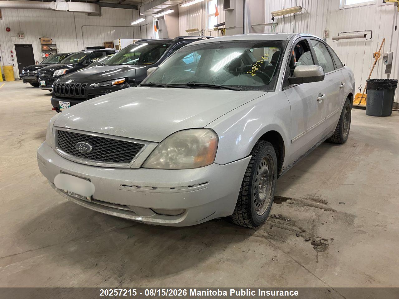 1FAFP27145G193886 · 2005 FORD FIVE HUNDRED SEL · 2/23