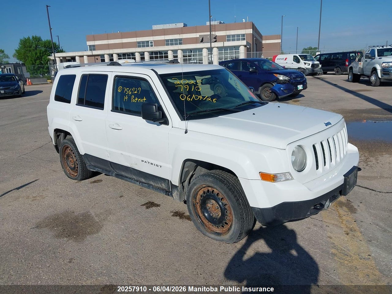 1C4NJRCB7ED756929 · 2014 JEEP PATRIOT LIMITED