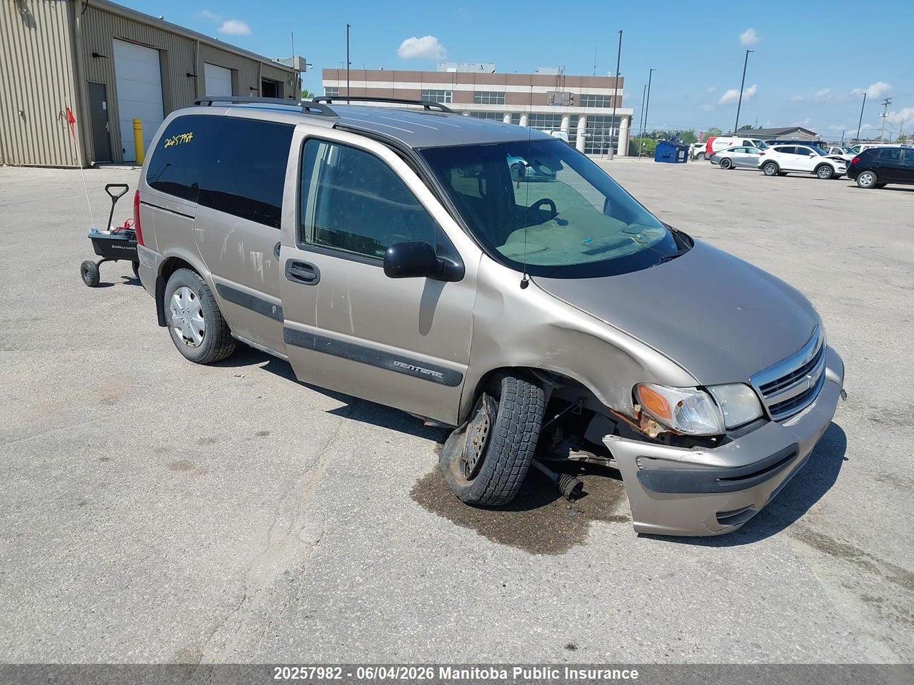 1GNDU03E44D222561 2004 CHEVROLET VENTURE