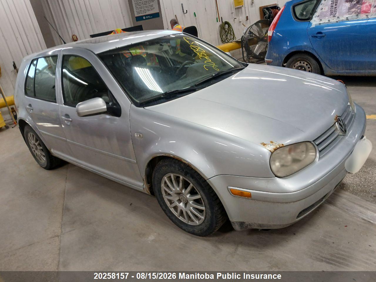 9BWGR21JX44010546 · 2004 VOLKSWAGEN GOLF GLS TDI