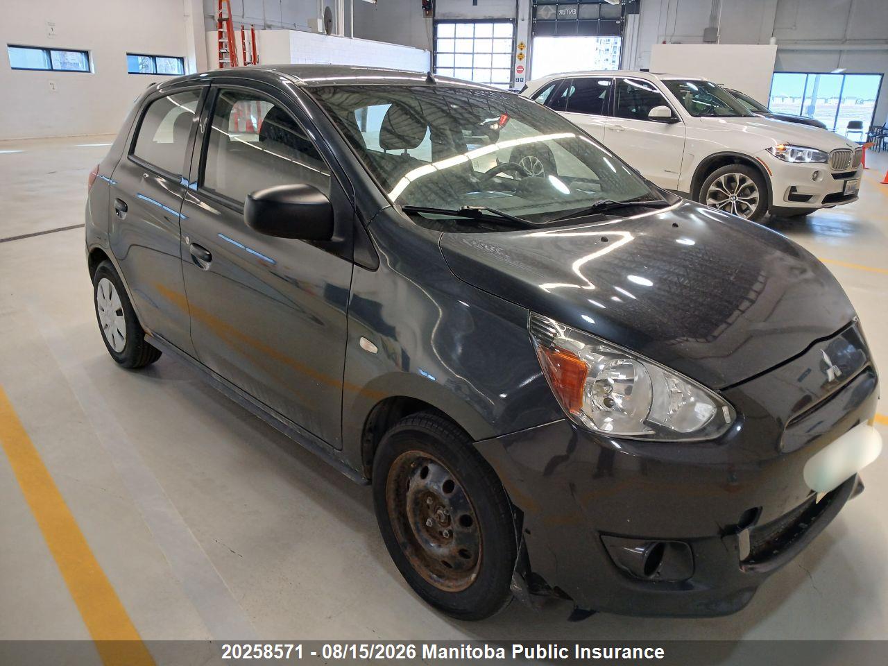 2014 MITSUBISHI MIRAGE ES