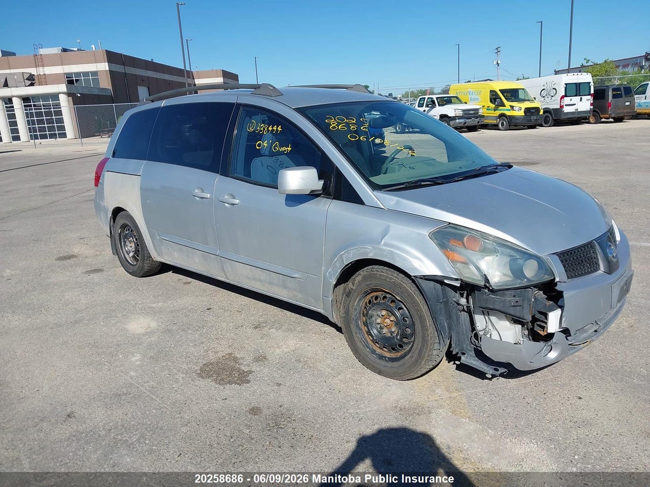 5N1BV28U14N338444 · 2004 NISSAN QUEST 3.5 SL