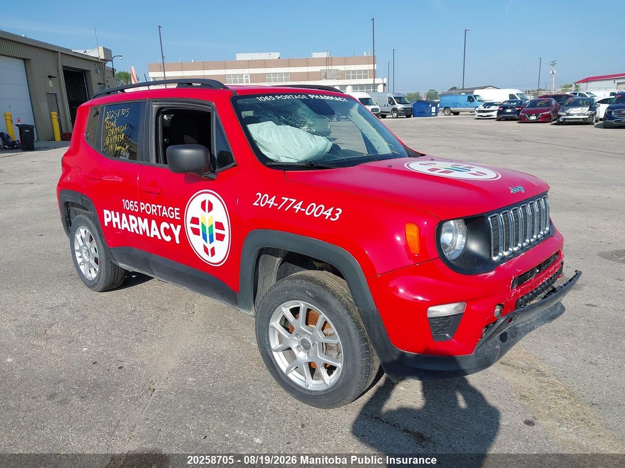ZACNJBAB4KPK94138 · 2019 JEEP RENEGADE SPORT