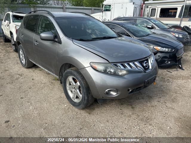 JN8AZ1MW8AW108206 · 2010 NISSAN MURANO SL