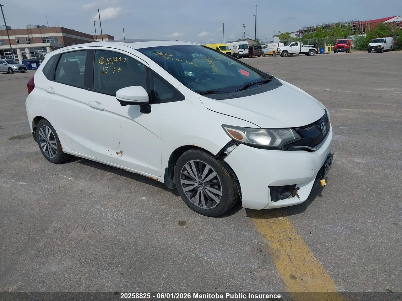 3HGGK5H89FM101447 · 2015 HONDA FIT EX