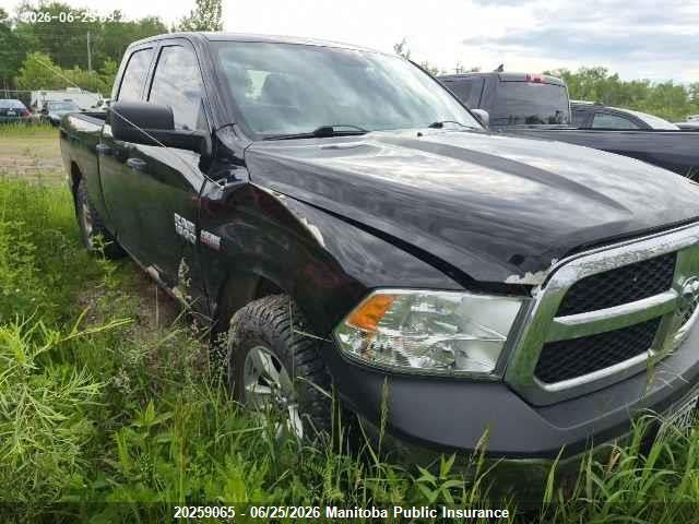 1C6RR7FT2DS516630 · 2013 DODGE RAM 1500 ST QUAD CAB