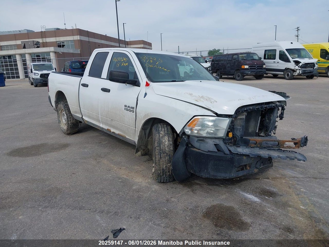 1C6RR6FP5DS650240 · 2013 DODGE RAM 1500 ST QUAD CAB