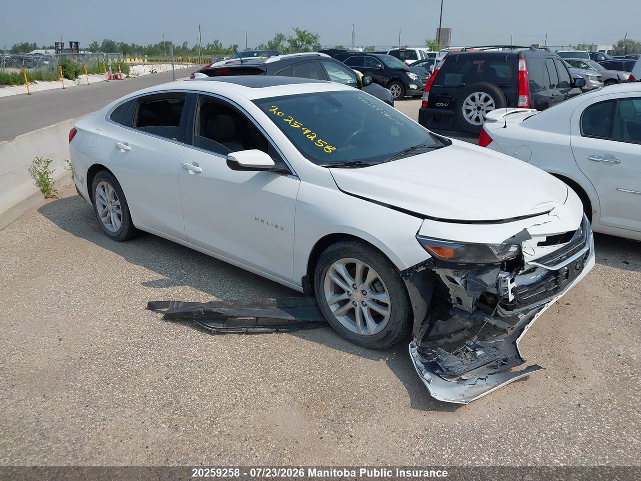 1G1ZE5ST6HF260613 · 2017 CHEVROLET MALIBU LT