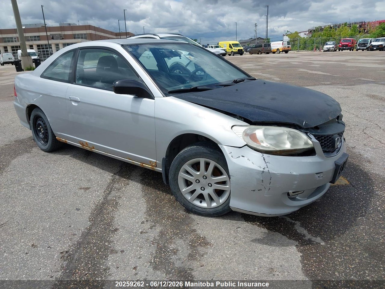 1HGEM22584L807595 · 2004 HONDA CIVIC LX