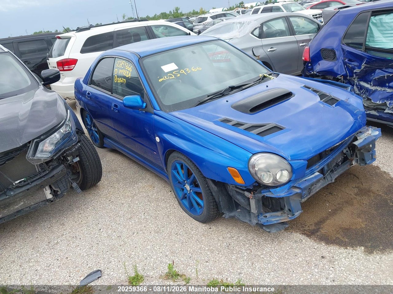 GDB003277 · 2000 SUBARU IMPREZA WRX STI