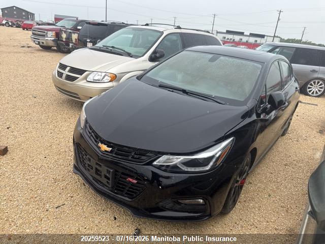 3G1BE6SM4JS617465 · 2018 CHEVROLET CRUZE LT