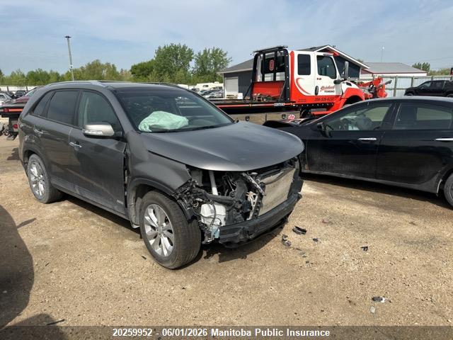 5XYKUDA74EG537357 · 2014 KIA SORENTO EX V6