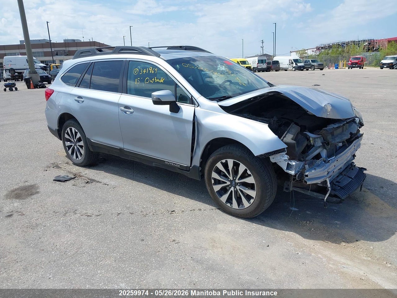 4S4BSFNC5F3341969 · 2015 SUBARU OUTBACK 3.6R LIMITED