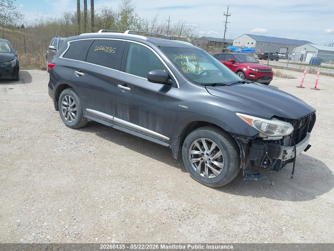 5N1CL0MM2EC516542 · 2014 INFINITI QX60 HYBRID