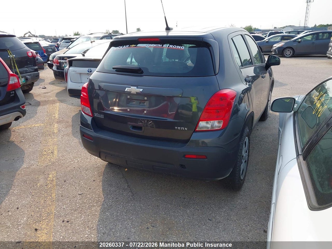 3GNCJKEB2EL198470 · 2014 CHEVROLET TRAX LS · 4/17