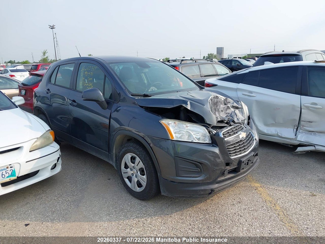 3GNCJKEB2EL198470 · 2014 CHEVROLET TRAX LS