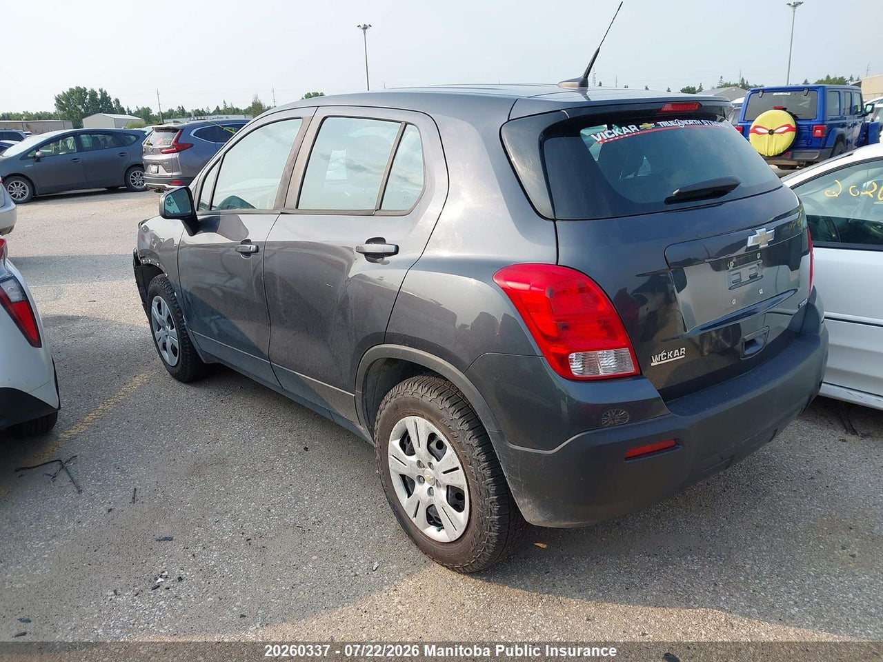 3GNCJKEB2EL198470 · 2014 CHEVROLET TRAX LS · 3/17