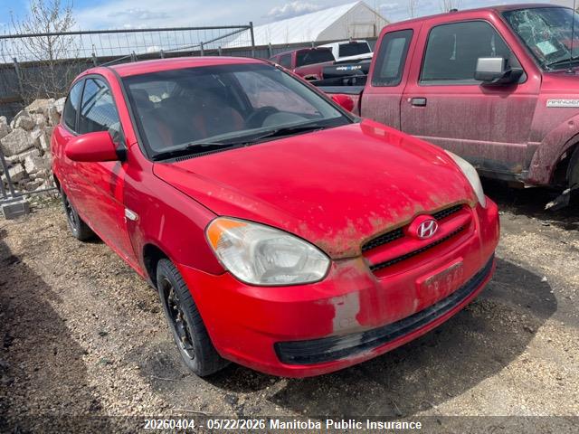 KMHCN35C39U144968 · 2009 HYUNDAI ACCENT GL