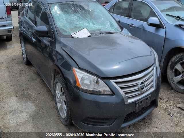 3N1AB7AP4FL684844 · 2015 NISSAN SENTRA 1.8 SV