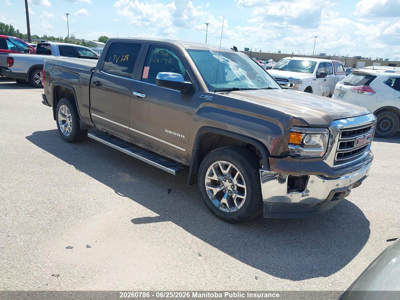 3GTU2VEC7EG398404 · 2014 GMC SIERRA 1500 SLT CREW CAB