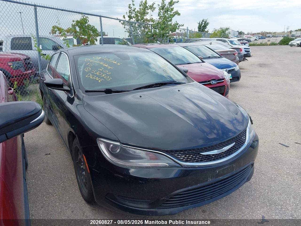 2015 CHRYSLER 200 LX