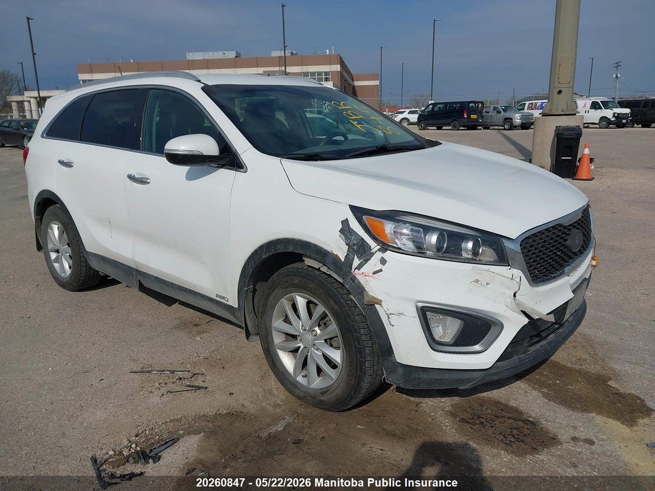 5XYPGDA33GG051488 · 2016 KIA SORENTO LX