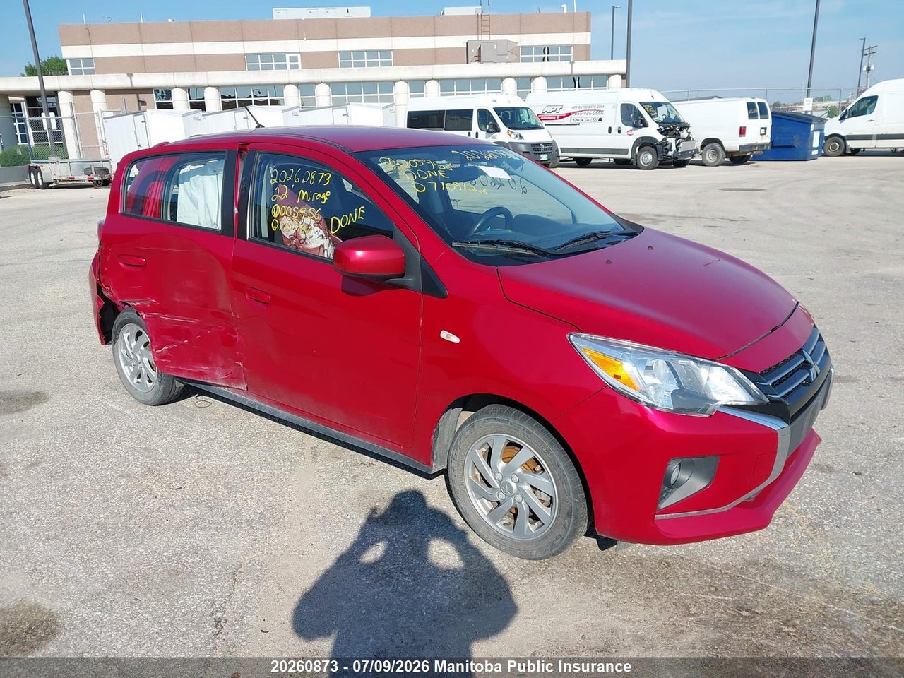 ML32AUHJ1NH005956 · 2022 MITSUBISHI MIRAGE SE