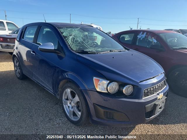 1G1JC6EHXD4115564 · 2013 CHEVROLET SONIC LT