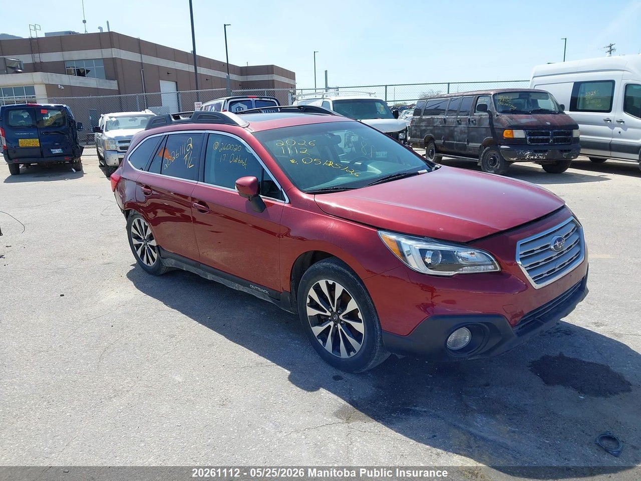 4S4BSFLC8H3260020 · 2017 SUBARU OUTBACK 3.6R