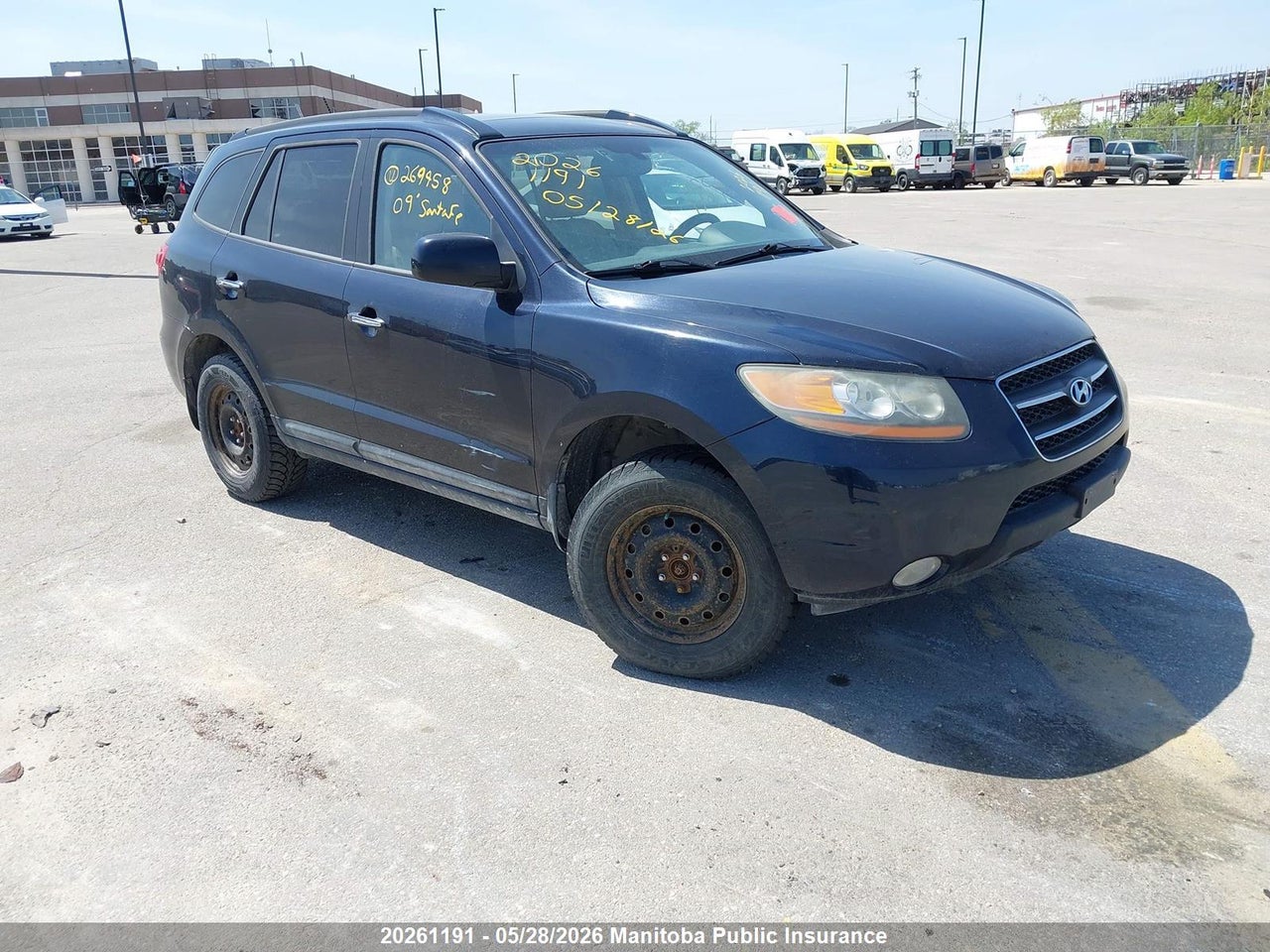 5NMSH73EX9H269458 · 2009 HYUNDAI SANTA FE GLS