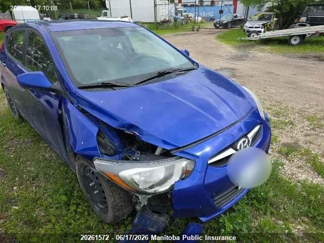 KMHCT5AE1CU056825 · 2012 HYUNDAI ACCENT GL