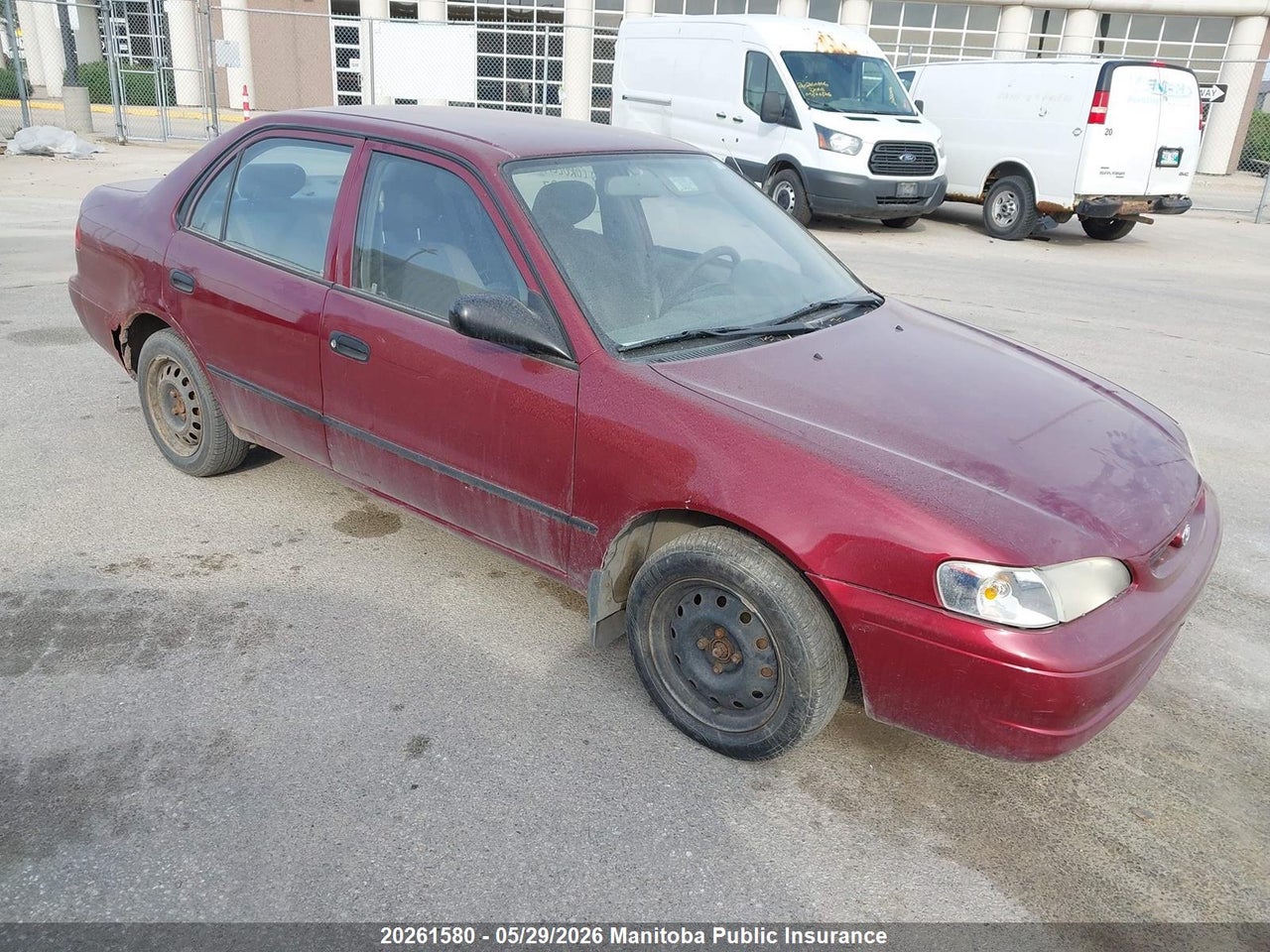 2T1BR12E3YC809037 · 2000 TOYOTA COROLLA VE