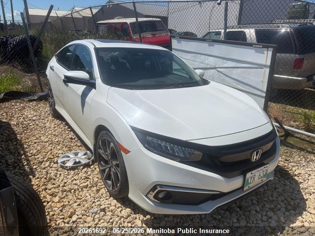 2HGFC1F98LH104749 · 2020 HONDA Civic touring