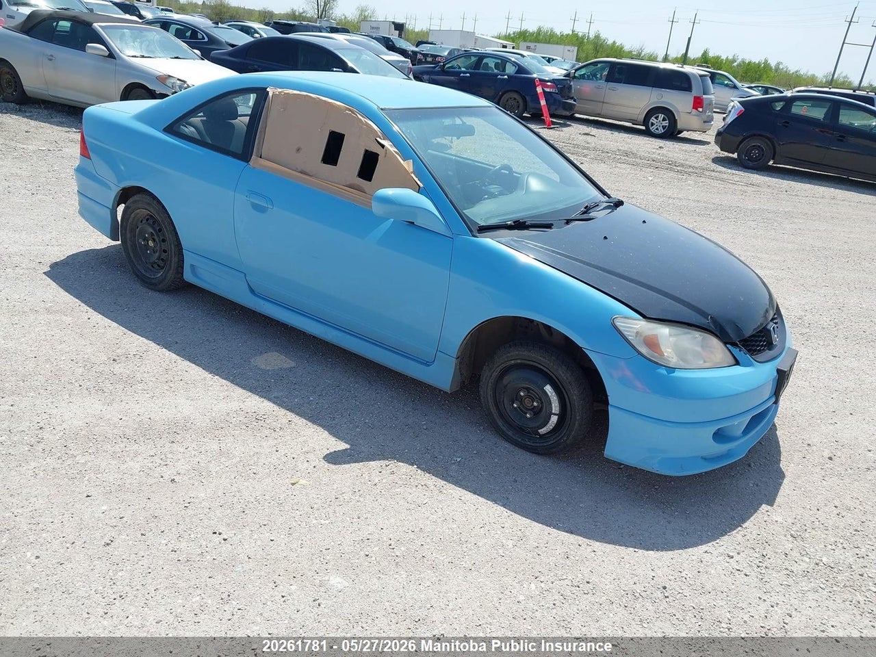 1HGEM22595L806067 · 2005 HONDA CIVIC LX