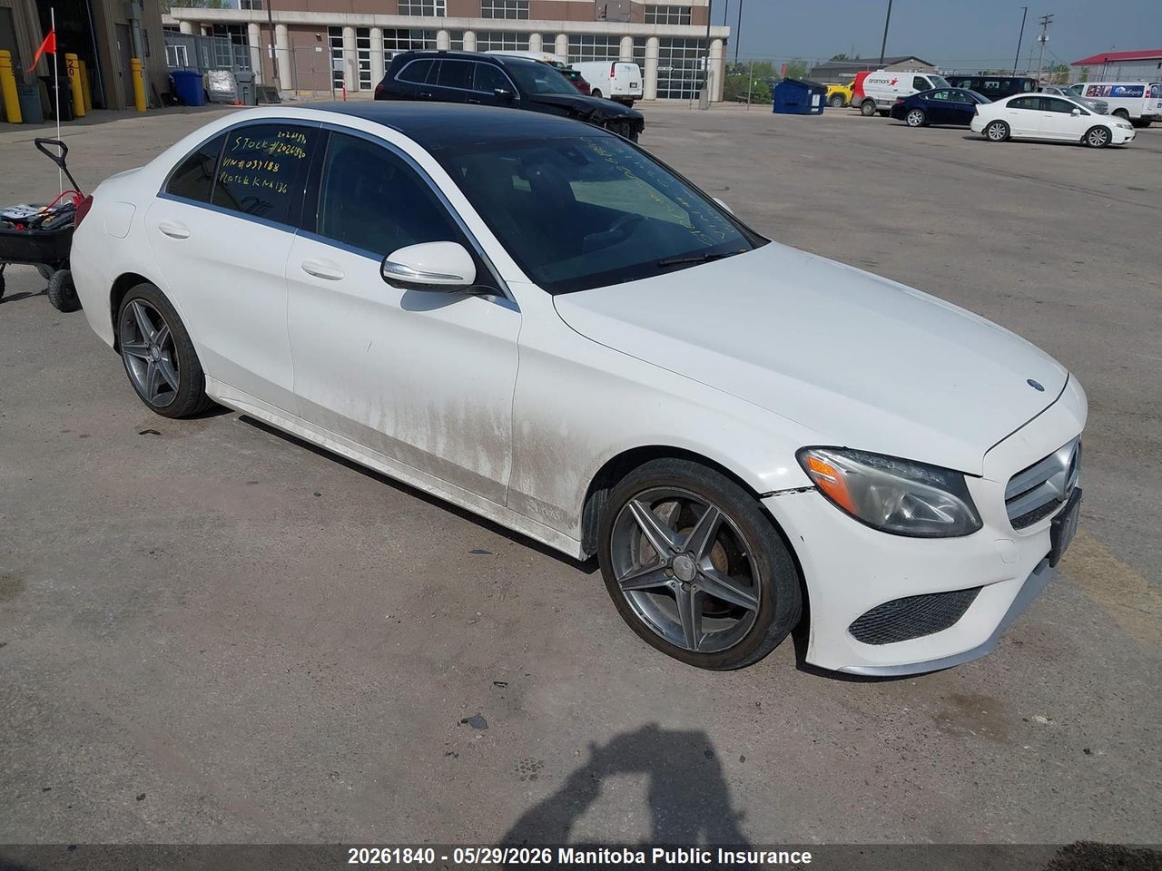 55SWF4KB4FU034188 · 2015 MERCEDES BENZ C300W 4MATIC