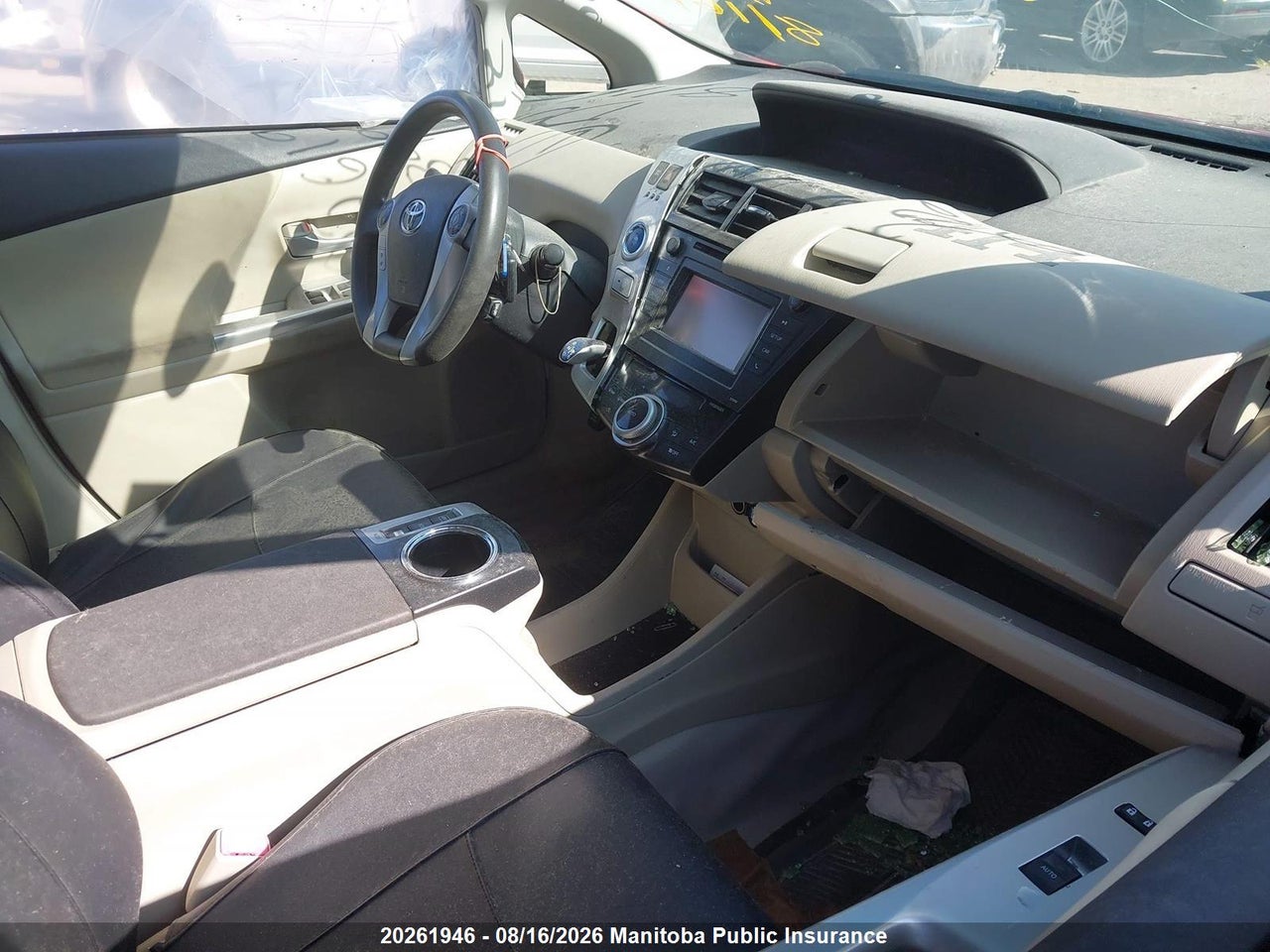 JTDZN3EU6E3349109 · 2014 TOYOTA PRIUS V · 5/16