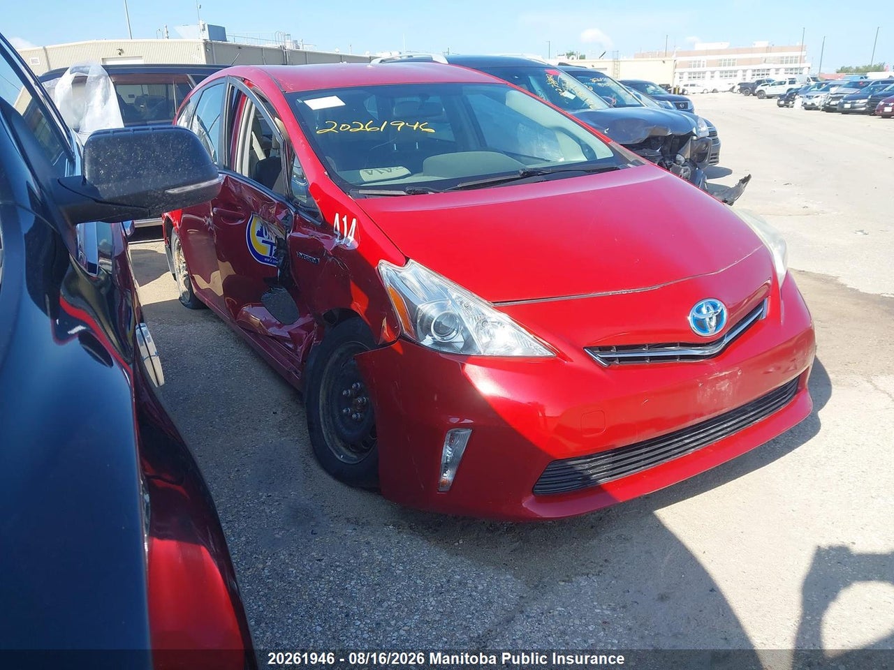 JTDZN3EU6E3349109 · 2014 TOYOTA PRIUS V