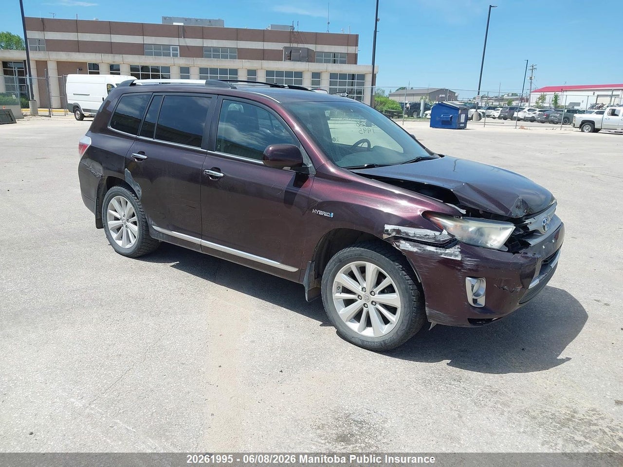 JTEDC3EH0B2000849 · 2011 TOYOTA HIGHLANDER HYBRID LIMITED