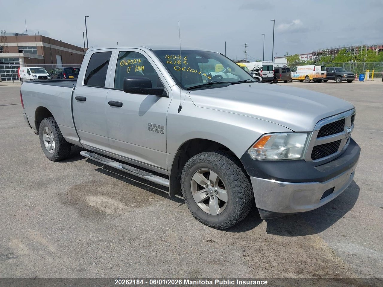 1C6RR7FG6HS680004 · 2017 DODGE RAM 1500 ST QUAD CAB
