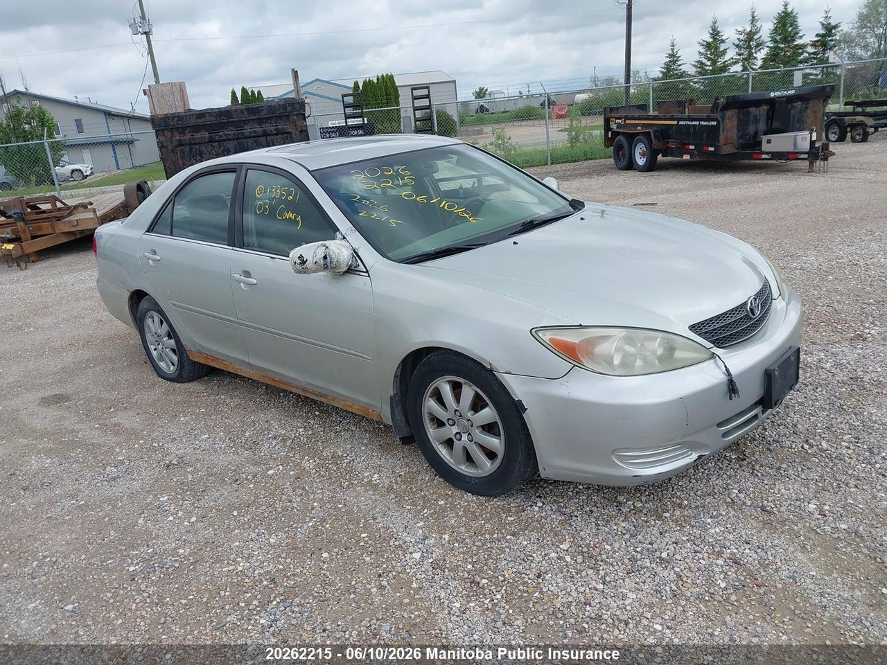 JTDBF30K230133521 · 2003 TOYOTA CAMRY LE V6