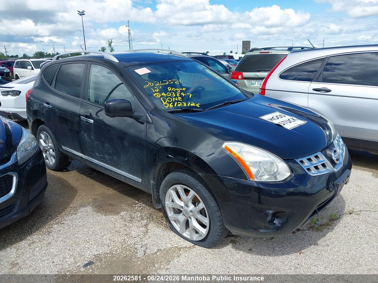 JN8AS5MV1CW403847 · 2012 NISSAN ROGUE SL