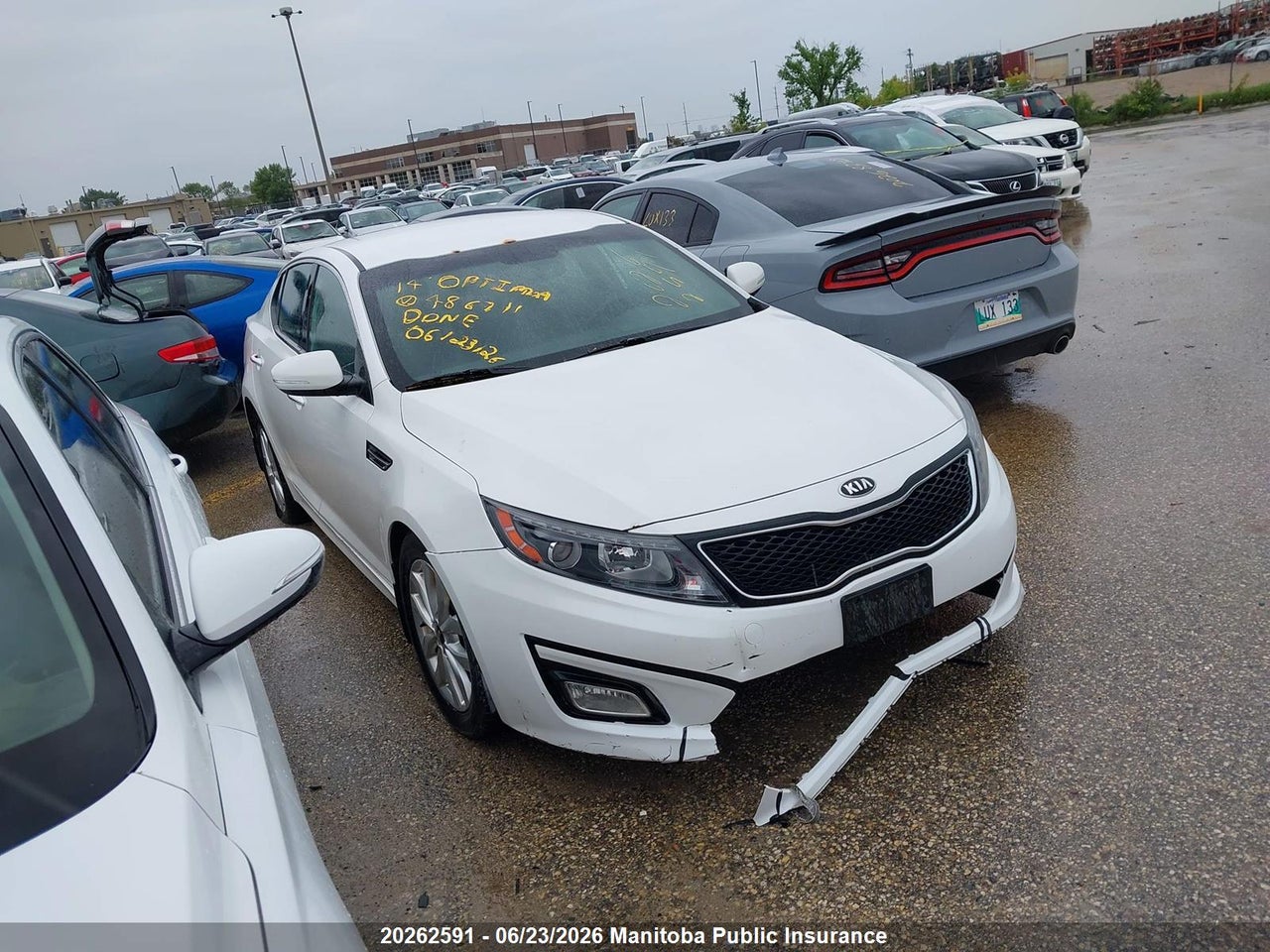 KNAGN4A72E5486711 · 2014 KIA OPTIMA EX